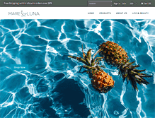 Tablet Screenshot of marelunas.com